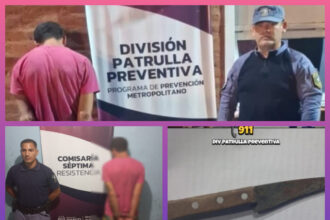 RESISTENCIA: Demoraron A Un Joven Por Amenazar A Su Madre Con Un Arma Blanca