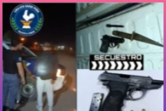 SÁENZ PEÑA: Demoraron A Dos Jóvenes Con Un Arma De Fuego