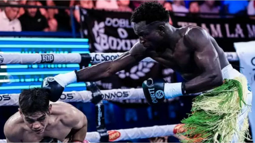 El demoledor nocaut del senegalés Touba Niang a “Bazooka” Chávez que fue tendencia