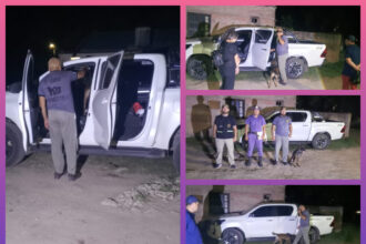 CHACO:    Recuperan Dos Camionetas Que Fueron Robadas En Buenos Aires