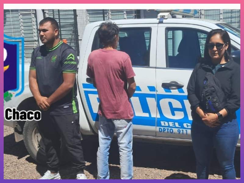 CHACO:    Detienen A Un Ciudadano Por Tener Pedido De Captura