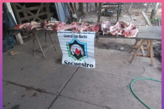 CHACO: Incautan Carne Faenada Sin Condiciones Sanitarias En Un Control Rural