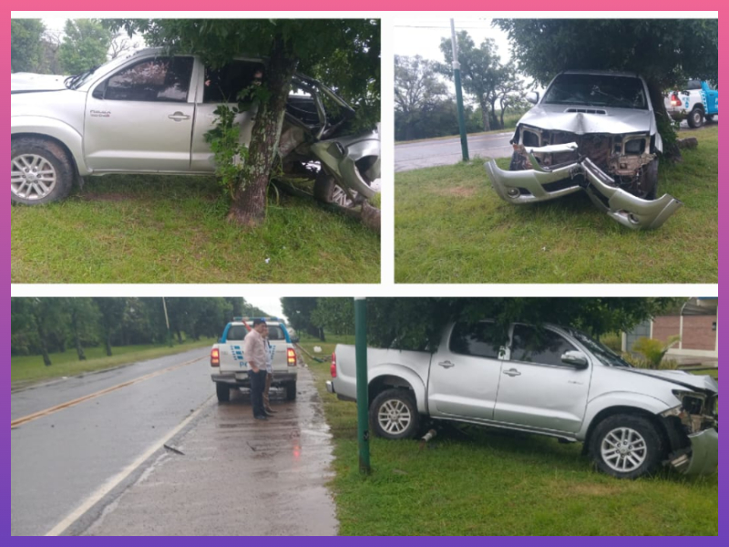 MAKALLÉ: Se Durmió Al Volante Y Se Llevó Puesto Un Poste De Luz