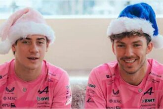 El saludo de Franco Colapinto y Pierre Gasly por Navidad: sus deseos para el 2026 de Alpine