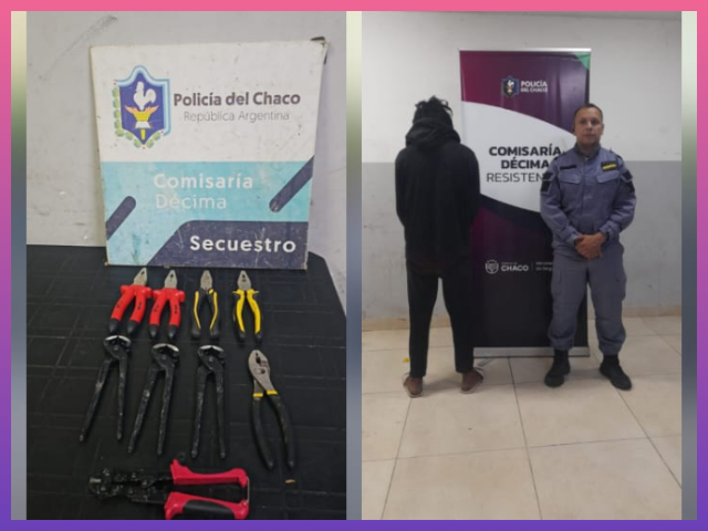 CHACO: Rápido Accionar Policial Permitió La Detención De Un Joven Tras El Robo A Un Comercio
