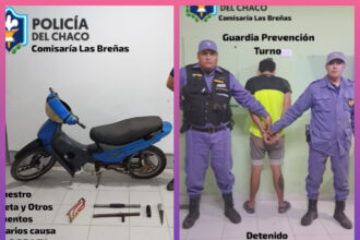 LAS BREÑAS: Secuestran Armas Caseras Tras Una Gresca Entre Jóvenes Y Luego Detienen A Un Contraventor