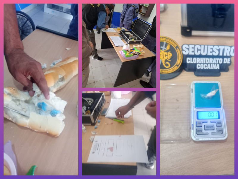 CHARATA: Intentó Pasar Drogas A Su Hermano Detenido, Pero La Descubrieron