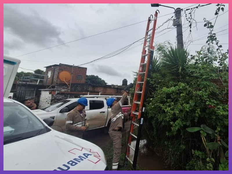 RESISTENCIA:  Murió Un Hombre Electrocutado Mientras Realizaba Una Conexión Eléctrica En Villa Elba