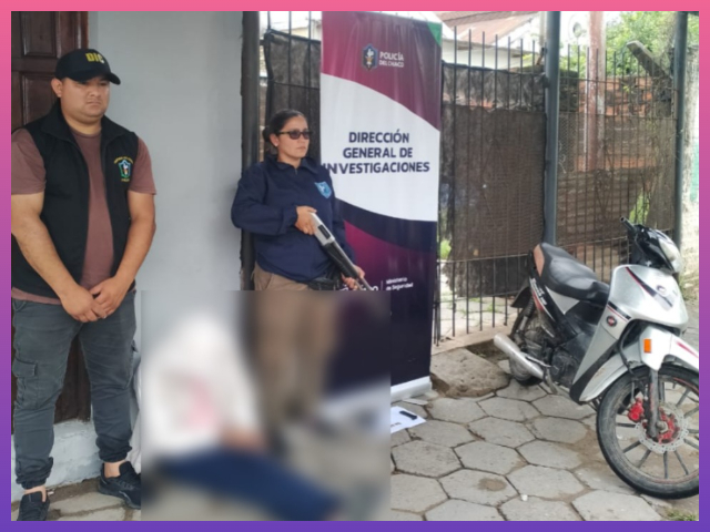 RESISTENCIA: Investigaciones Complejas Detuvo A Un Hombre Y Secuestró Una Pistola