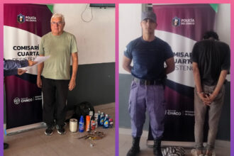 RESISTENCIA: Gracias A Una Rápido Intervención Lograron Recuperar Una Mochila Sustraída Momentos Antes