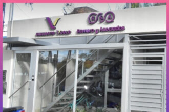 RESISTENCIA: Se Llevaron Una Caja Fuerte Con 40 Mil Dólares De Un Estudio Contable.