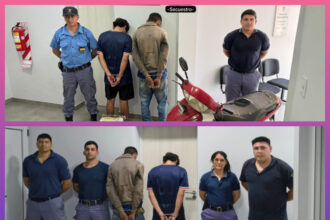 CASTELLI:  Dos Detenidos Por Robo En Un Taller Mecánico