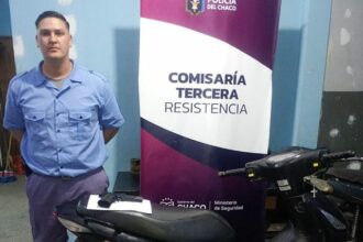 RESISTENCIA: Hallaron Una Motocicleta Utilizada En Un Robo A Mano Armada