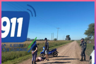 CHARATA: Mujer Perdió El Control De Su Moto Y Fue Hospitalizada