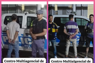 RESISTENCIA: Demoraron A Un Sujeto Por Hurto Y A Otro Con Pedido Activo De Captura