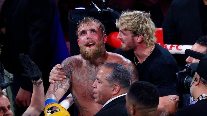 Cuatro placas de titanio, dolor y dificultad para hablar: cómo quedó Jake Paul tras la fractura de su mandíbula