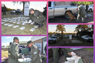 CHACO: Escondía Más De 90 Kilos De Cocaína En El Interior De Mesas Y Bancos De Cemento