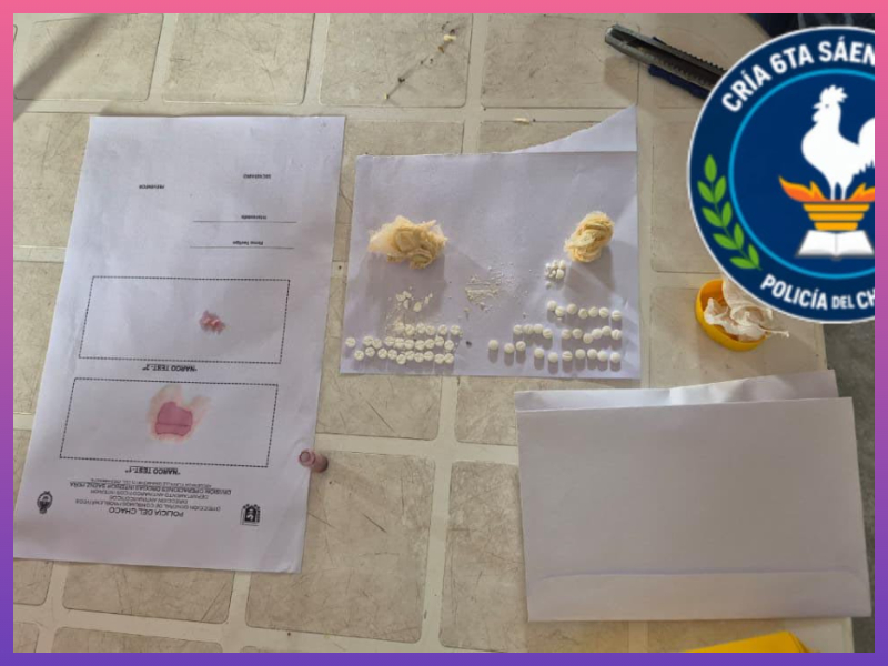 SÁENZ PEÑA: No Llevó Pan Dulce Para Navidad, Sino Droga Y Clonazepam Al Complejo Penitenciario II