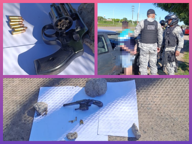 CHACO: Lo Demoraron Por Llevar Un Arma En Un Auto Sin Papeles