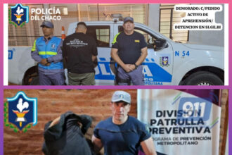 RESISTENCIA:  Detuvieron A Dos Sujetos Requeridos Por La Justicia