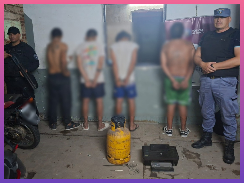 RESISTENCIA:  Cuatro Demorados Por Infracción Al Código De Faltas Y Secuestro De Elementos