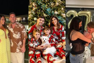 La Scaloneta se vistió de Navidad: tradiciones, looks y la celebración de Lionel Messi en Rosario