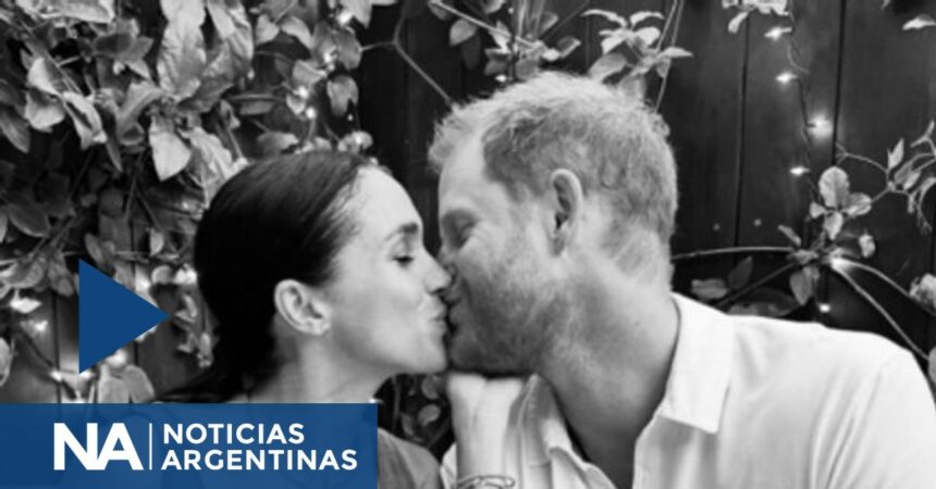 A diez años de su historia de amor, Harry y Meghan celebraron con un video filmado por su hija Lilibet