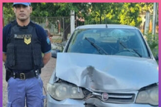 CHACO: Despiste En Avenida Alvear: Secuestran Un Auto Y Notifican A Dos Hombres Por Ebriedad Y Desorden