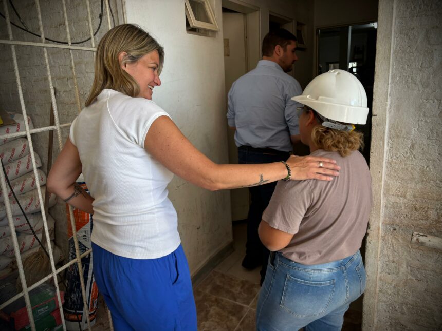 Avanza La Obra De Refacción Y Ampliación Del Centro De Salud De Villa Río Negro
