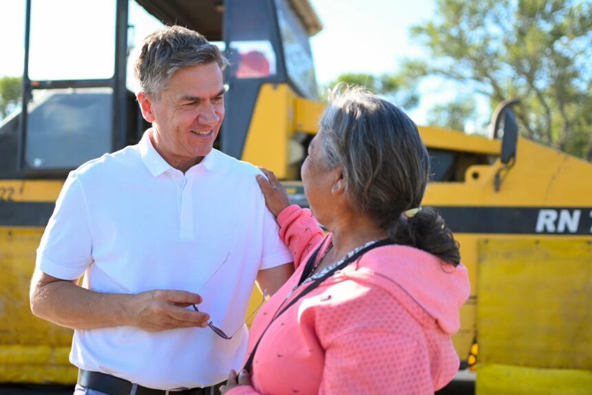 Avanza La Pavimentación De La Ruta Provincial N° 13 Entre Cote Lai Y Charadai
