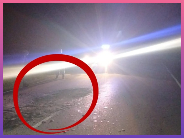 CHACO: El Mal Estado De La Ruta Provocó El Vuelco De Un Motociclista En Pampa Landriel