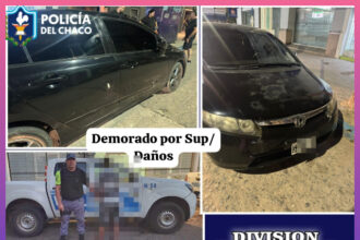 RESISTENCIA: Demoraron A Un Adolescente De 17 Años Por Causar Daños En Un Boliche Y En Un Automóvil