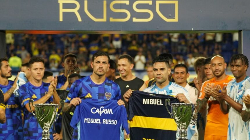 Boca arrancó el año con un empate ante Millonarios y un emotivo homenaje a Miguel Ángel Russo