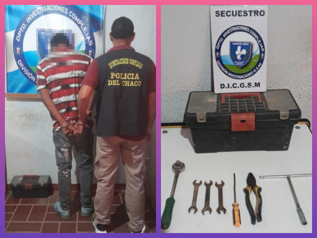 SAN MARTIN: Esclarecieron Un Hurto Y Recuperaron Herramientas