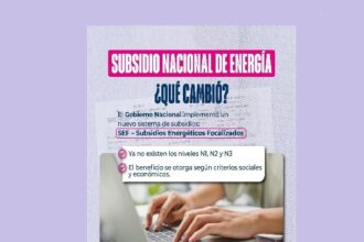 Cambios En El Sistema De Subsidios De Energía: El Beneficio Cubre Hasta El 75% Del Consumo
