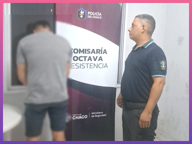 RESISTENCIA: Policías Atraparon A Un Hombre Que Tenia Un Pedido De Captura