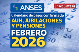 ANSES confirmó el calendario de pagos: cuándo se cobra la AUH, jubilaciones y pensiones en febrero 2026