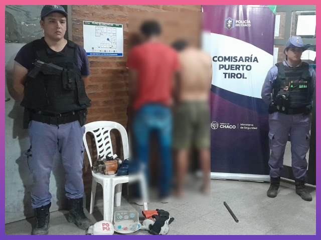 CHACO: Detenidos, Elementos Recuperados Y Un Policía Lesionado