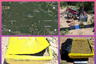 CHACO: Nunca Visto: Incautan Un Ladrillo De Marihuana De Casi Dos Kilos En Un Control