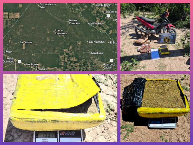 CHACO: Nunca Visto: Incautan Un Ladrillo De Marihuana De Casi Dos Kilos En Un Control