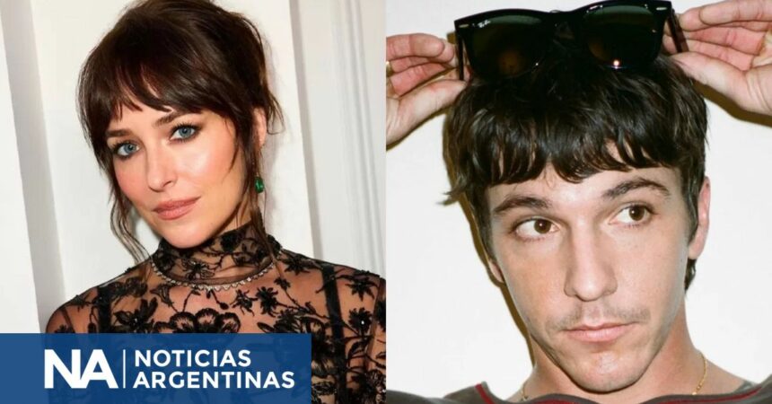 Dakota Johnson fue captada en una cita romántica con Role Model