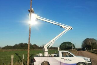 Ecom Chaco Repara El Tendido De Fibra óptica En Localidades Del Norte Chaqueño