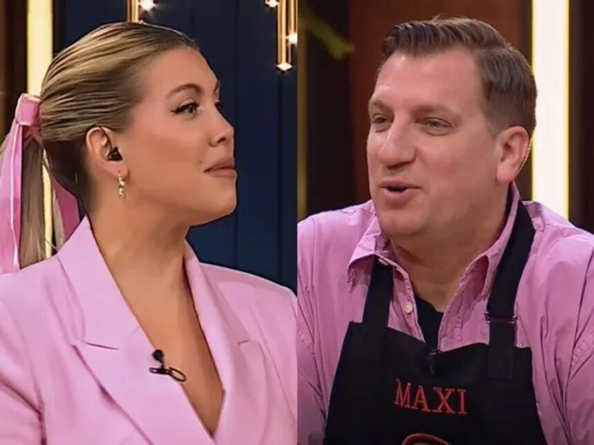 El picante pase de facturas en italiano entre Wanda Nara y Maxi López