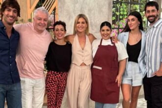 Eugenia Tobal debutó como conductora de un programa de cocina