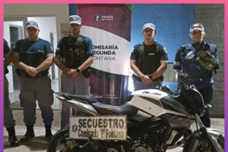 FONTANA: Recuperan Motocicleta Con Pedido Activo En Operativo