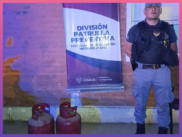 RESISTENCIA: Abandonaron Dos Garrafas Al Ver El Patrullero