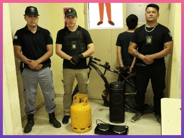 CASTELLI: Detuvieron A Un Sujeto Con Una Bicicleta Robada Y Un “Bazar” De Objetos De Dudosa Procedencia