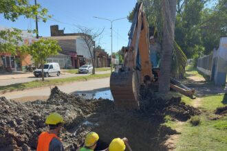 General San Martín: Sameep Ejecutó Importantes Obras De Saneamiento Cloacal Y Ambiental