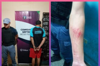 RESISTENCIA: Se Atrincheró Con Un Arma De Fuego, Pero Fue Atrapado