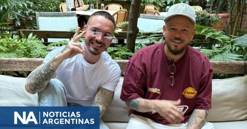 Histórico: J Balvin y Residente se reconciliaron y pusieron fin a su guerra